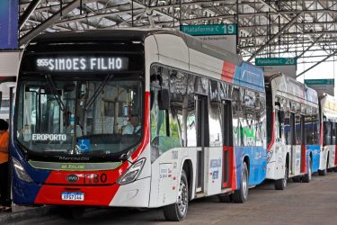 ônibus elétrico região metropolitana de Salvador